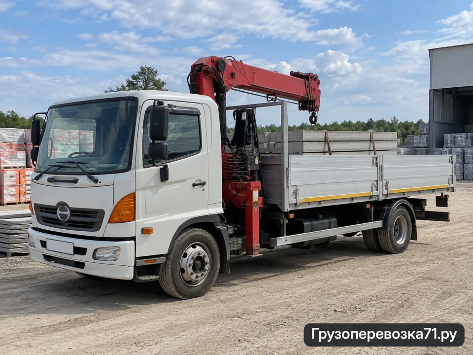 Isuzu с КМУ · Манипулятор — перевозчик Александр, Тула