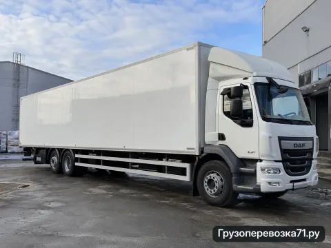 DAF фургон 5 т / 60 м³ · Фургон · 5 т — перевозчик Денис, Тула