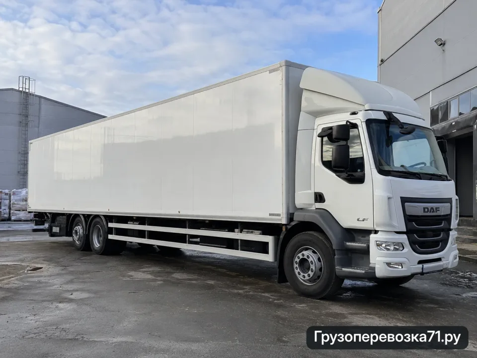 DAF фургон 5 т / 60 м³ · Фургон · 5 т — перевозчик Денис, Тула