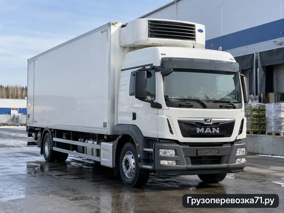 MAN 26.350 рефрижератор · Рефрижератор · 12 т — перевозчик Наталия, Тула